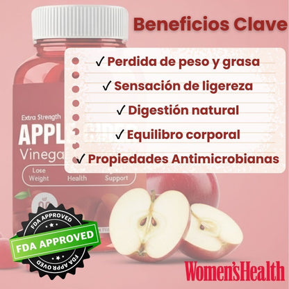 Despídete de la Hinchazón | Gominolas de Vinagre de Manzana